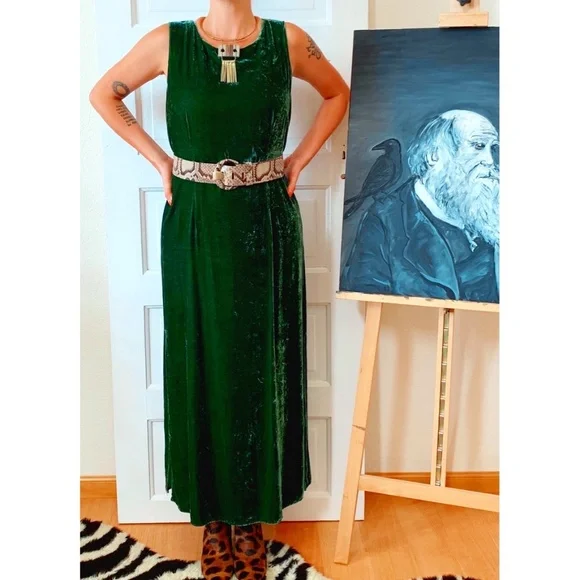 slim fit dress slacks Emerald Green Long Sleeve 'Whimsical' Boho Maxi Dress with Pockets and –  Jealouzy Fashion